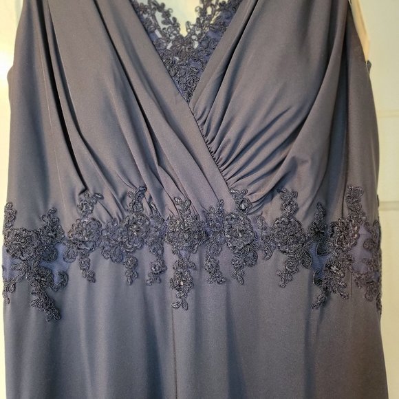 Jade by Jasmine Navy Blue Maxi Dress - Picture 12 of 15